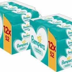 Pampers® Pampers Sensitive Babydoekjes 24 Verpakkingen = 1248 Doekjes