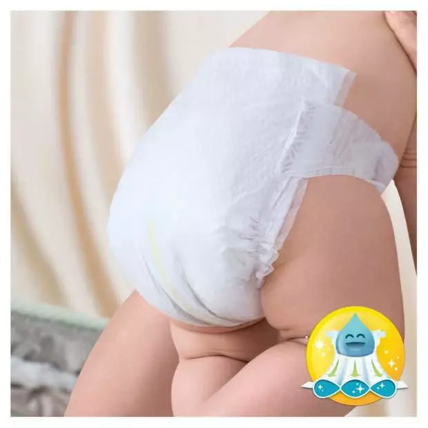 Pampers® Pampers Premium Protection New Baby Maat 1 (Newborn) 2-5 Kg, 96 Luiers - Jumbo Pack 8 Pampers® Pampers Premium Protection New Baby Maat 1 (Newborn) 2-5 Kg, 96 Luiers - Jumbo Pack - Afbeelding 6