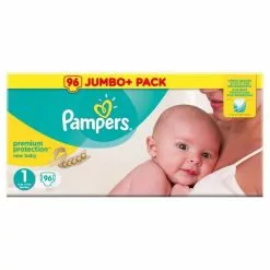 Pampers® Pampers Premium Protection New Baby Maat 1 (Newborn) 2-5 Kg, 96 Luiers - Jumbo Pack 9 Pampers® Pampers Premium Protection New Baby Maat 1 (Newborn) 2-5 Kg, 96 Luiers - Jumbo Pack -Pampers Katoenen luiers Verkoopwinkel 3460108 cd070b44