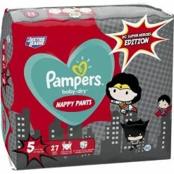 Pampers® PAMPERS Baby-Dry Broek Maat 5 - 27 Slipje -Pampers Katoenen luiers Verkoopwinkel 3460148 04f6fbcf