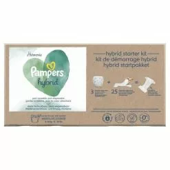 Pampers® PAMPERS Hybride Wasbare Luierset Voor Baby's X15 -Pampers Katoenen luiers Verkoopwinkel 3582104 f610b242