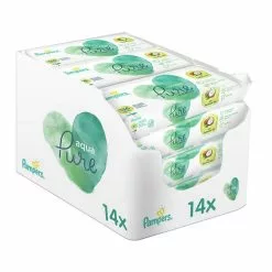 Pampers® Pampers - Pure Coconut - Billendoekjes - 588 Doekjes - 14 X 42