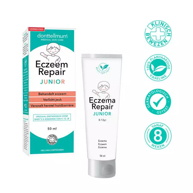 Pampers® Donttellmum - Eczeem Repair Creme - 50 Ml 4 Pampers® Donttellmum - Eczeem Repair Creme - 50 Ml - Afbeelding 2