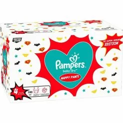 Pampers® Pampers Baby-Dry Pants Maat 4 - 240 Luierbroekjes - Super Heroes
