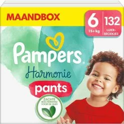 Pampers® Pampers - Harmonie Pants - Maat 6 - Maandbox - 132 Stuks - 15+ KG