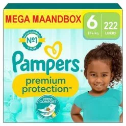 Pampers® Pampers - Premium Protection - Maat 6 - Mega Maandbox - 222 Luiers - 13KG