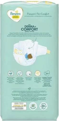 Pampers® Pampers Premium Protection - Maat 1 (New Born) 2-5 Kg - 88 Stuks - Luiers -Pampers Katoenen luiers Verkoopwinkel 583x1200
