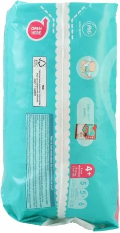 Pampers® Pampers - Baby Dry - Maat 4+ - Mega Pack - 100 Luiers -Pampers Katoenen luiers Verkoopwinkel 620x1200