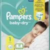 Pampers® Pampers Baby Dry Maat 1 Newborn (2-5kg) - XL Pakket - 21 Stuks - Luiers - Limited Edition -Pampers Katoenen luiers Verkoopwinkel 953x1200