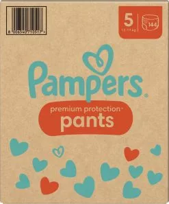 Pampers® Pampers Premium Protection Pants - Maat 5 (12kg - 17kg) - 144 Luierbroekjes - Maandbox -Pampers Katoenen luiers Verkoopwinkel 999x1200