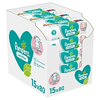 Pampers® Pampers Billendoekjes Sensitive 15x80=1200 Doekjes