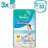 Pampers® Pampers Splashers Wegwerpbare Zwemluiers Maat 4 5 (9 15 Kg) 33 Stuks Voordeelverpakking