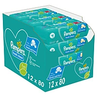 Pampers® Pampers Fresh Clean Billendoekjes 960 Doekjes 12 X 80