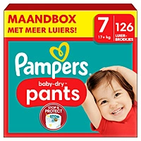 Pampers® Pampers Baby Dry Luierbroekjes Maat 7 (17+ Kg) 126 Stuks