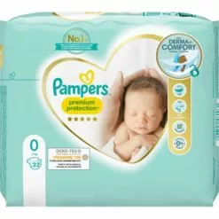 Pampers® 8x Pampers Premium Protection Luiers Maat 0 (