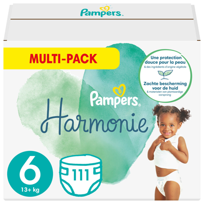 Pampers® Pampers Harmonie Luiers Maat 6 (13+ Kg) 111 Stuks 3 Pampers® Pampers Harmonie Luiers Maat 6 (13+ Kg) 111 Stuks