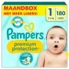 Pampers® Pampers Premium Protection Luiers Maat 1 (2 5kg) 180 Stuks