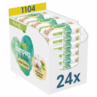 Pampers® Pampers Billendoekjes Harmonie 24x46 = 1104 Doekjes 3 Pampers® Pampers Billendoekjes Harmonie 24x46 = 1104 Doekjes
