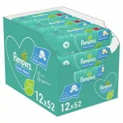 Pampers® Pampers Billendoekjes Fresh Clean Navulpak 12x52=624 Stuks