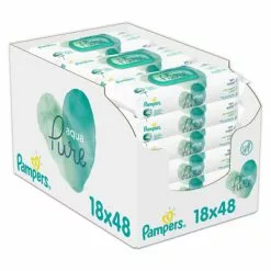 Pampers® Pampers Billendoekjes AquaPure Navulpak 18x48= 864 Stuks